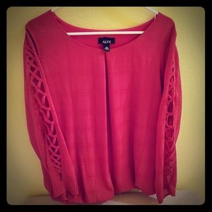 Red Alyx Blouse